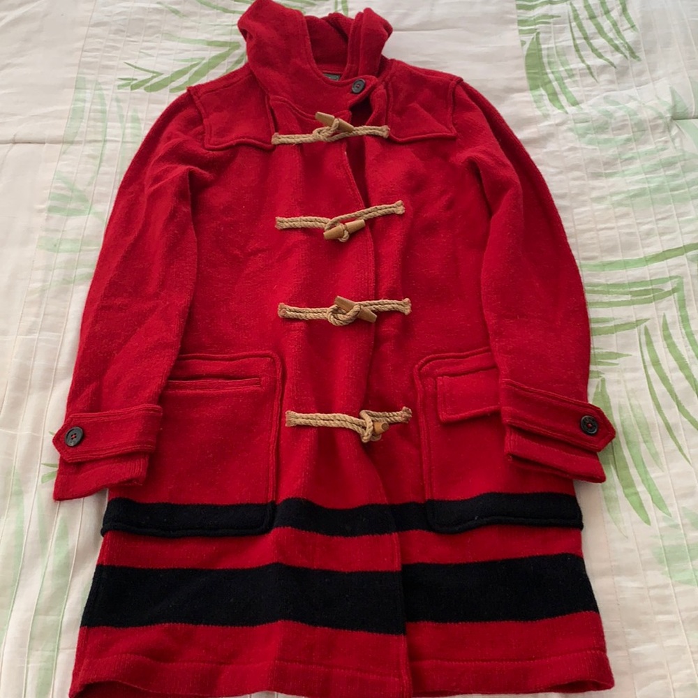Ralph Lauren 100% Wool Sweater Coat, XS